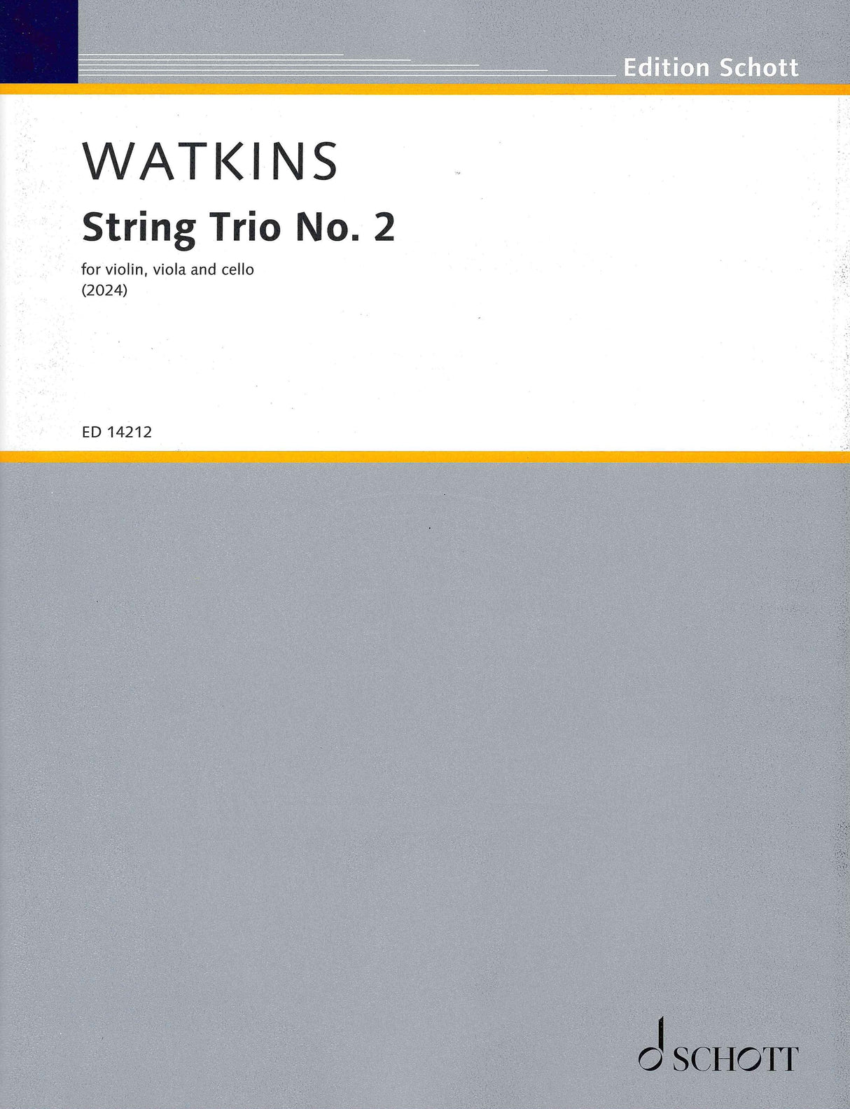 Watkins: String Trio No. 2