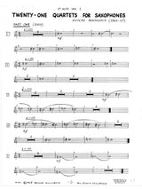 Roussakis: 21 Saxophone Quartets