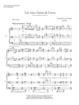 Frank: Las cinco lunas de Lorca (Version for Tenor, Baritone, & Piano)
