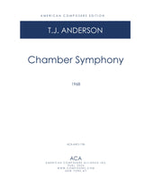 T.J. Anderson: Chamber Symphony