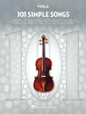 101 Simple Songs for Viola