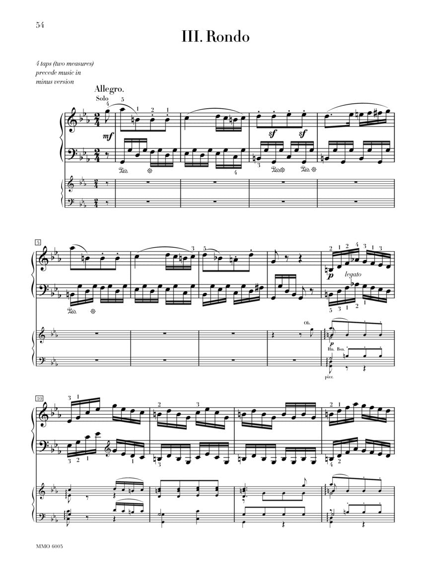 Beethoven: Piano Concerto No. 3 in C Minor, Op. 37 – Ficks Music