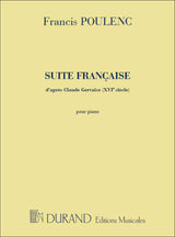 Poulenc: Suite française (arr. for piano)