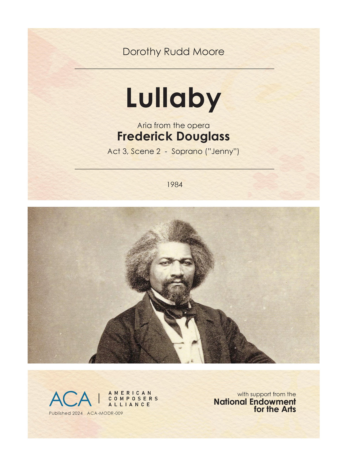 D.R. Moore: Lullaby from "Frederick Douglass"