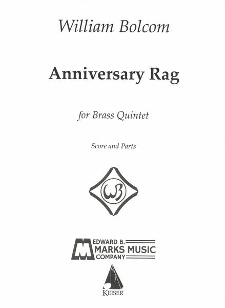 Bolcom: Anniversary Rag