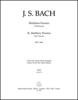 Bach: St. Matthew Passion, BWV 244b