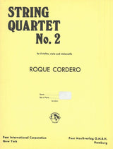 Cordero: String Quartet No. 2
