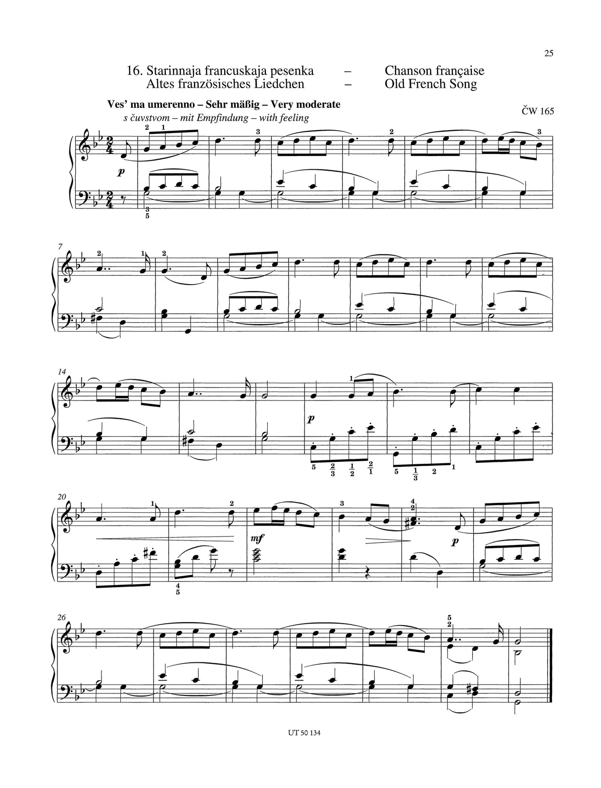 Tchaikovsky: Album for the Young, Op. 39