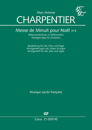 Charpentier: Messe de Minuit pour Noël (arr. for SATB choir & organ)