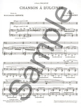 Ibert: Chanson à Dulcinée
