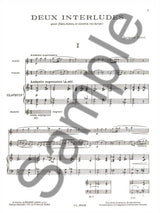 Ibert: 2 Interludes