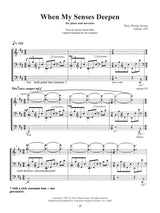 T.W. Owens: When My Senses Deepen