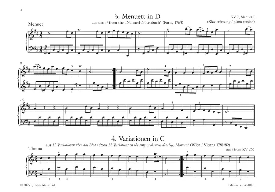 Mozart: A Piano Treasury