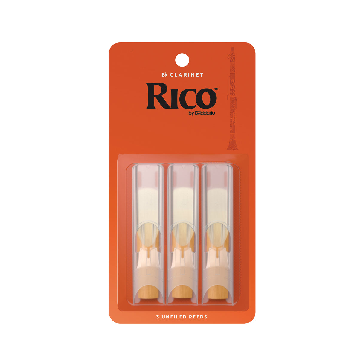 D'Addario Rico Bb Clarinet Reeds