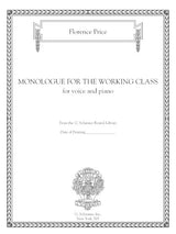 Price: Monologue for the Working Class