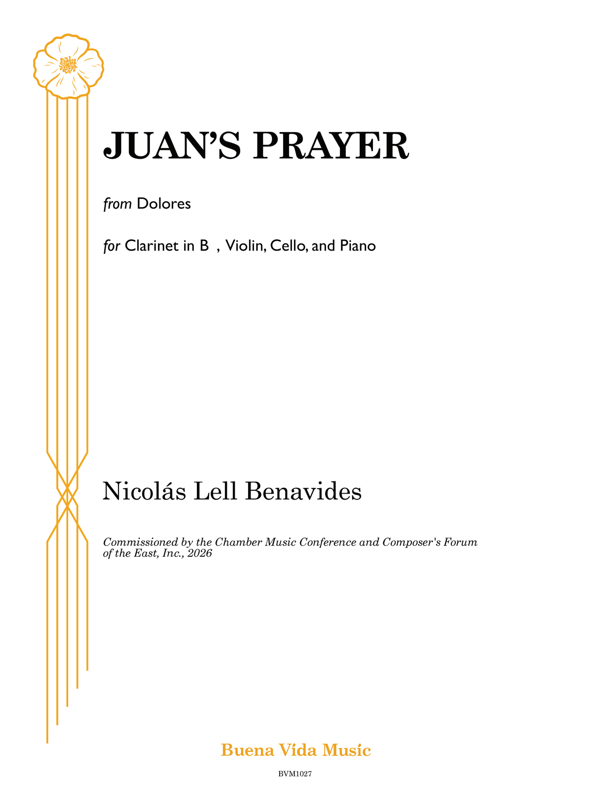 Benavides: Juan's Prayer