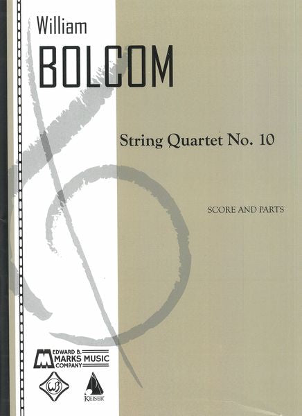 Bolcom: String Quartet No. 10