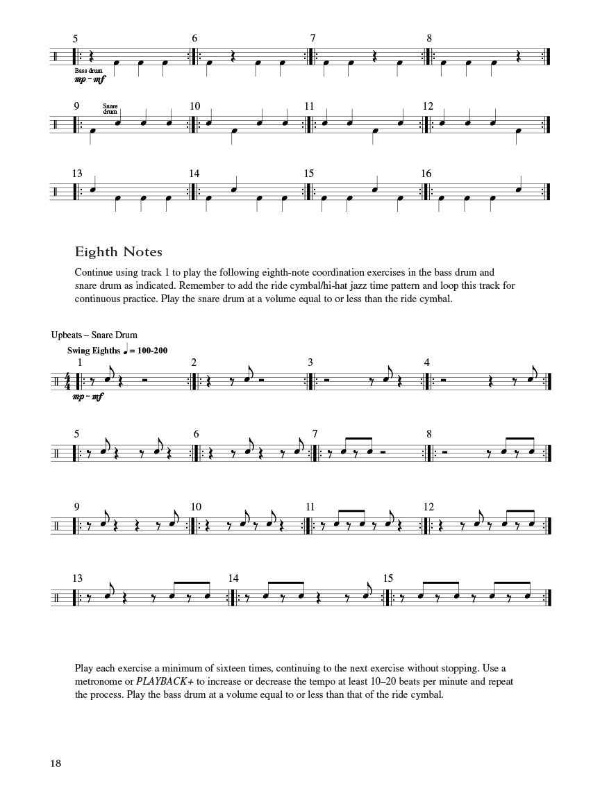 Jazz Standards for Drumset