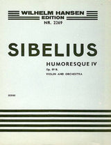 Sibelius: Humoresque No. 4, Op. 89b