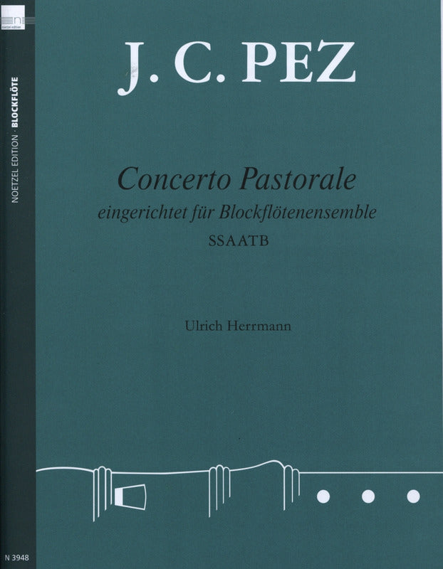 Pez: Recorder Concerto Pastorale (arr. for recorder sextet)