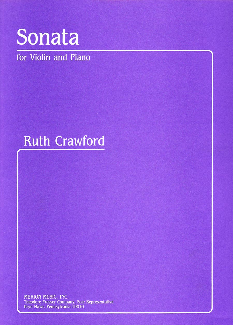 Crawford: Violin Sonata