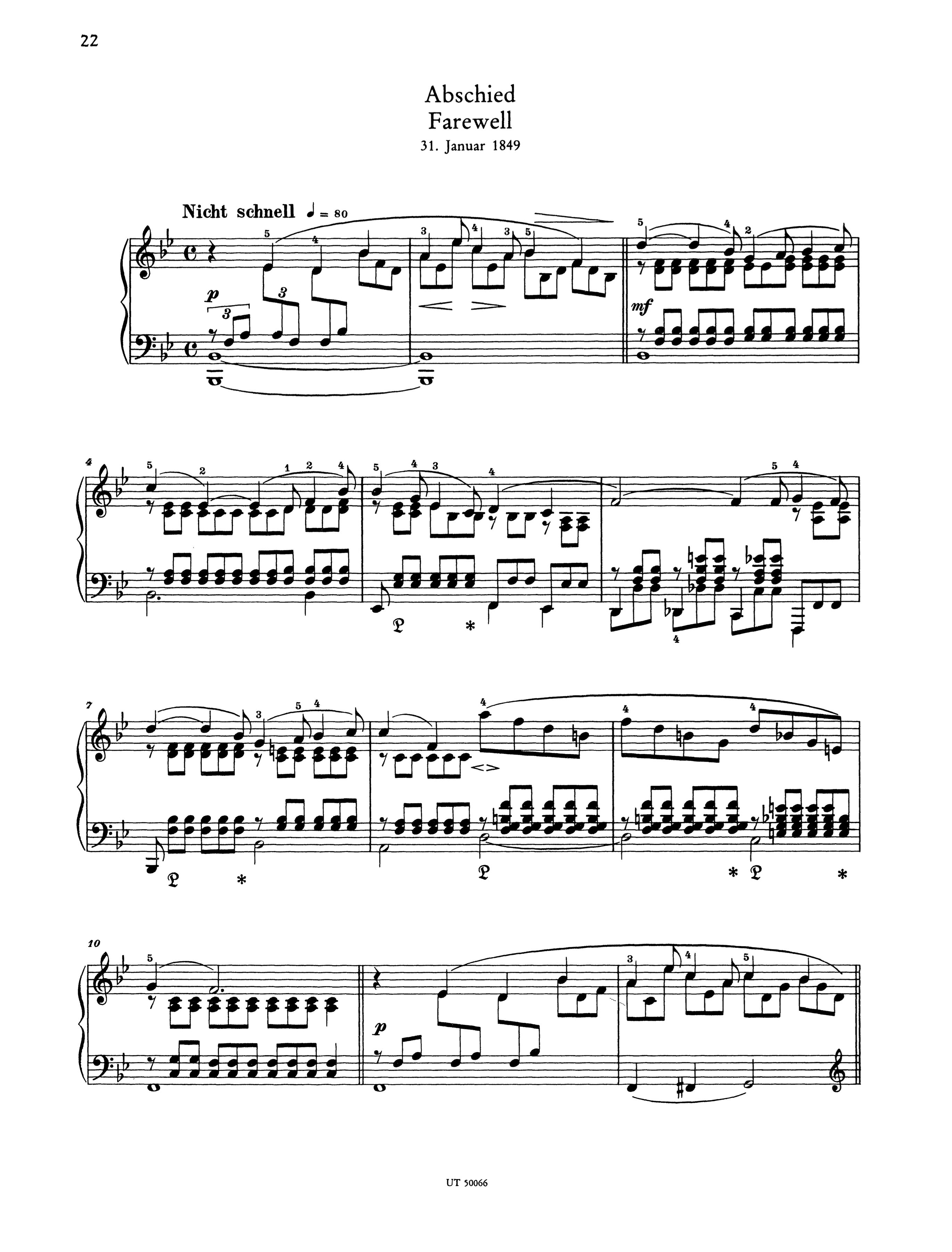 Schumann: Waldszenen, Op. 82 – Ficks Music