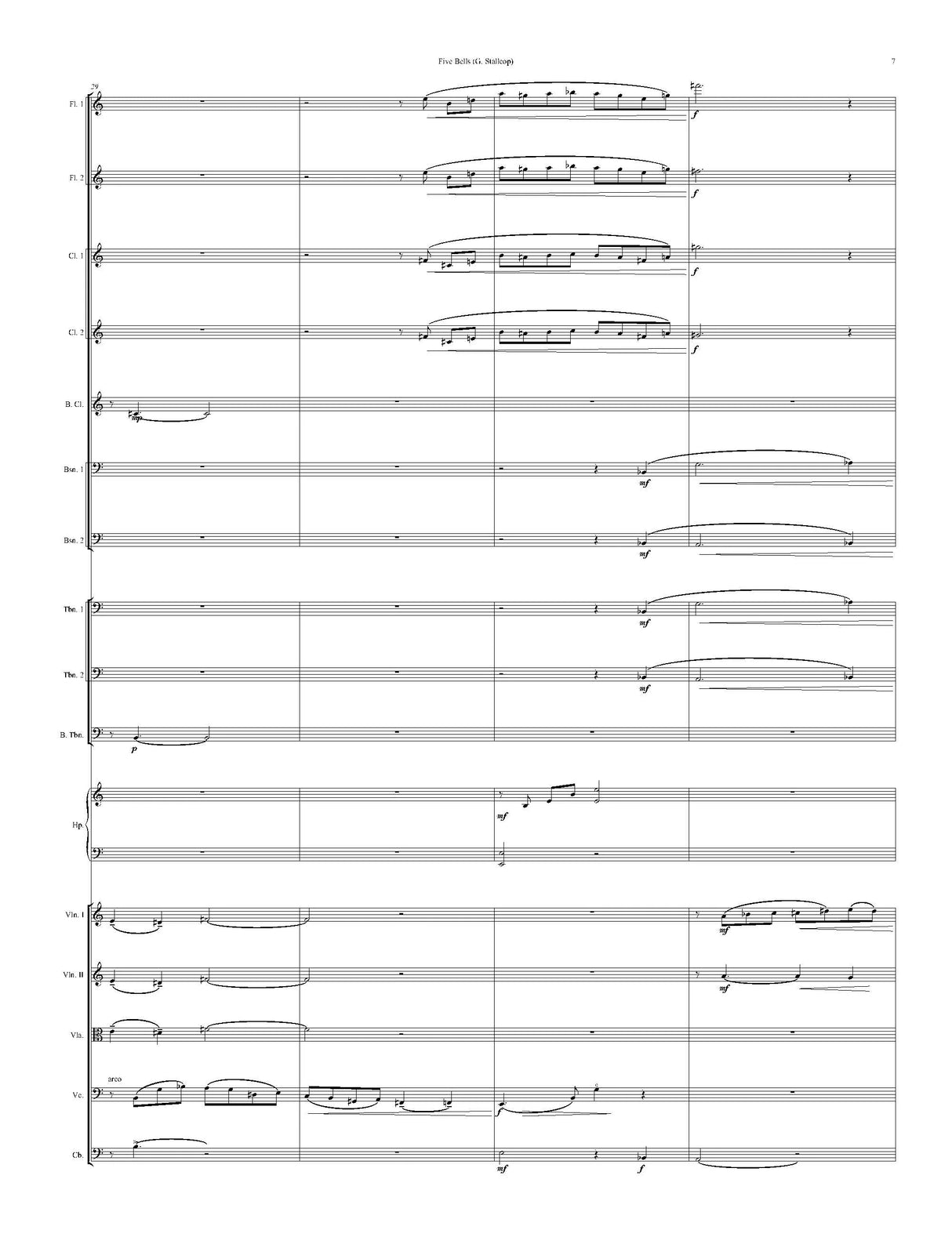 Stallcop: Five Bells (Version for Orchestra)