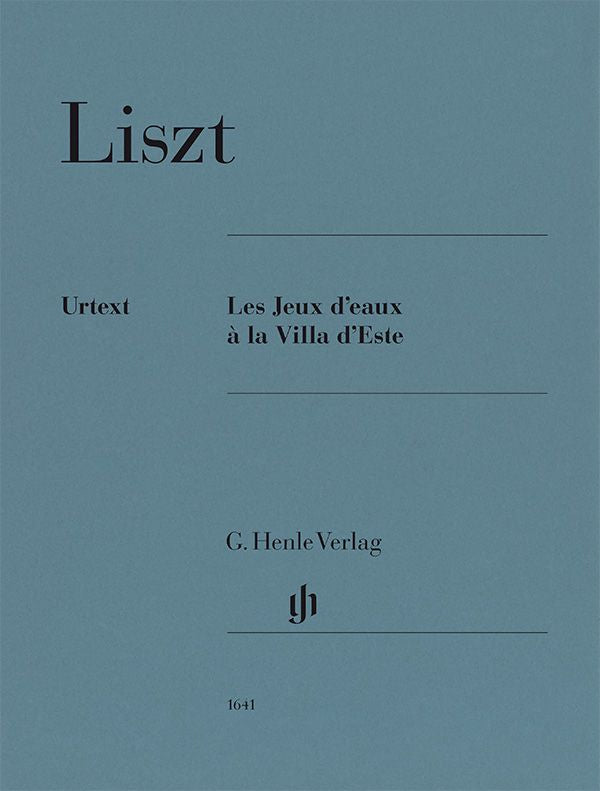 Liszt: Les Jeux d'eaux à la Villa d'Este