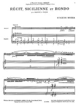 Bozza: Récit, Sicilienne and Rondo