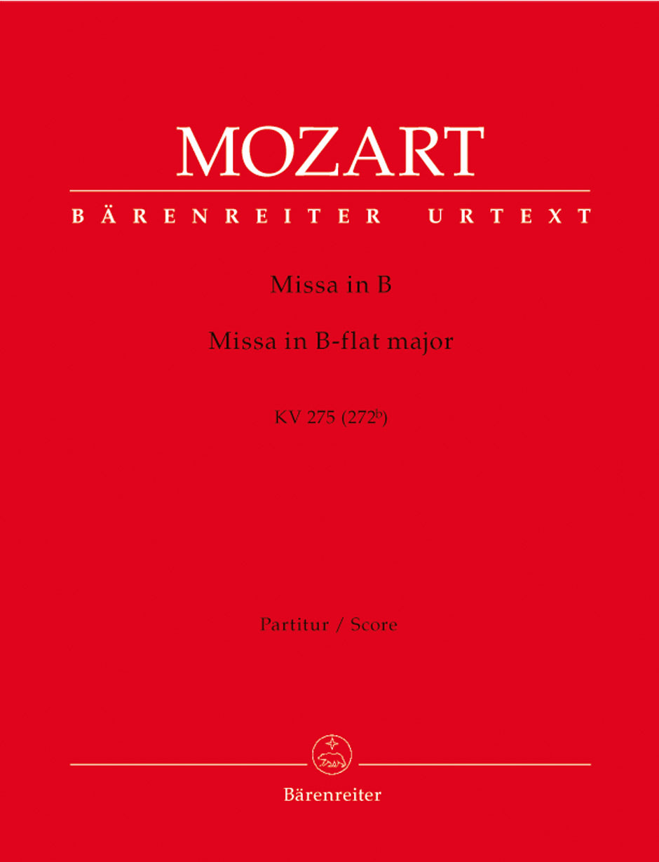 Mozart: Missa brevis in B-flat Major, K. 275 (272b) – Ficks Music