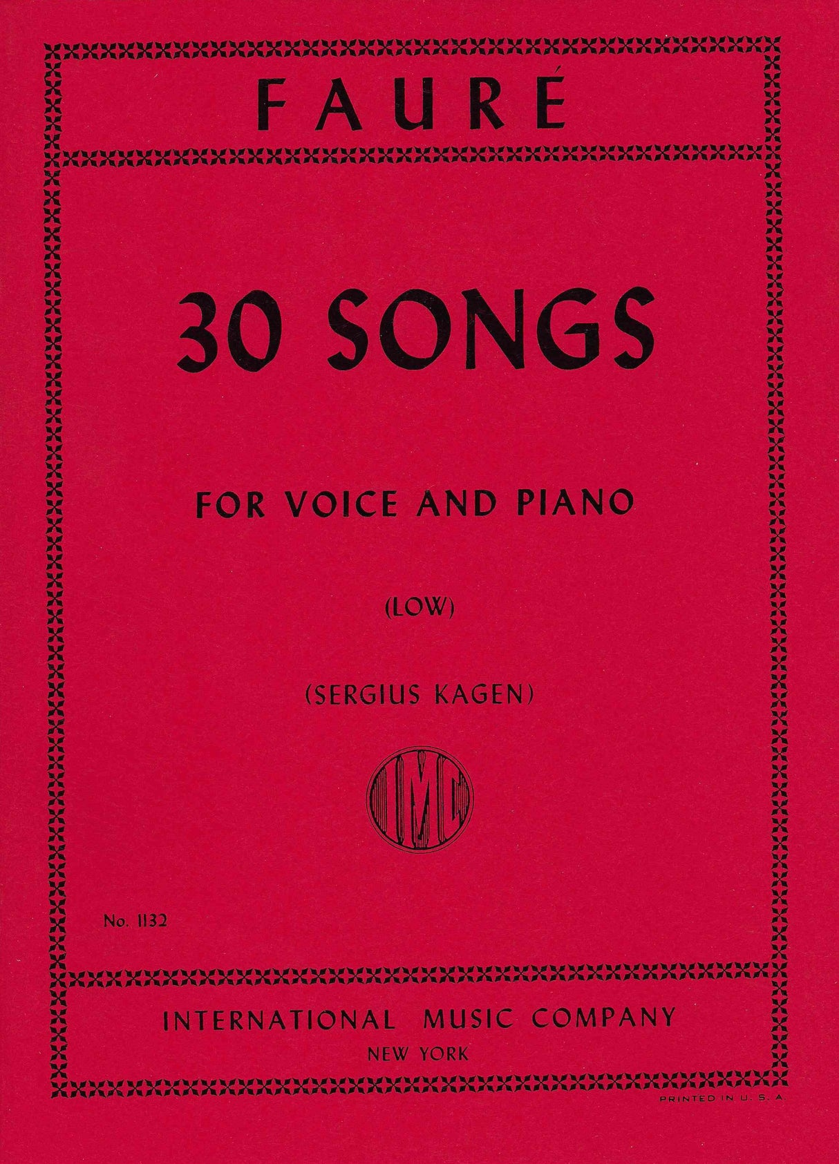 Fauré: 30 Songs
