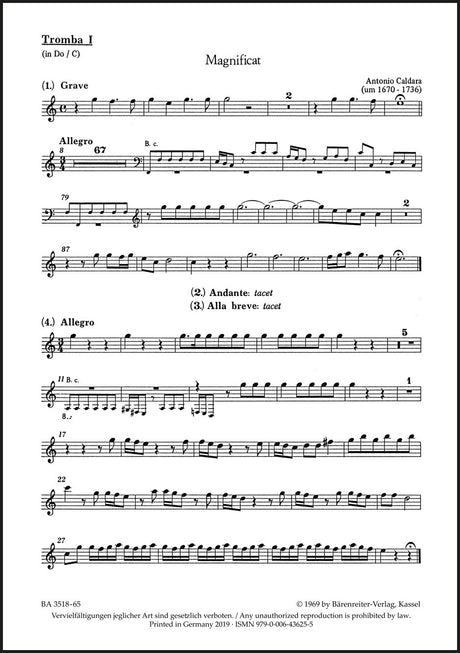 Caldara: Magnificat in C Major