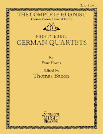 88 German Quartets (arr. for 4 horns)