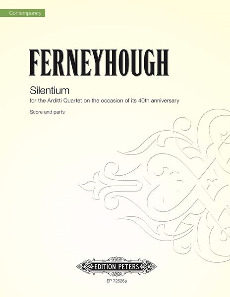 Ferneyhough: Silentium