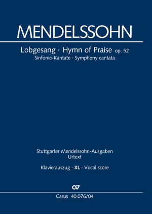 Mendelssohn: Lobgesang, MWV A 18, Op. 52