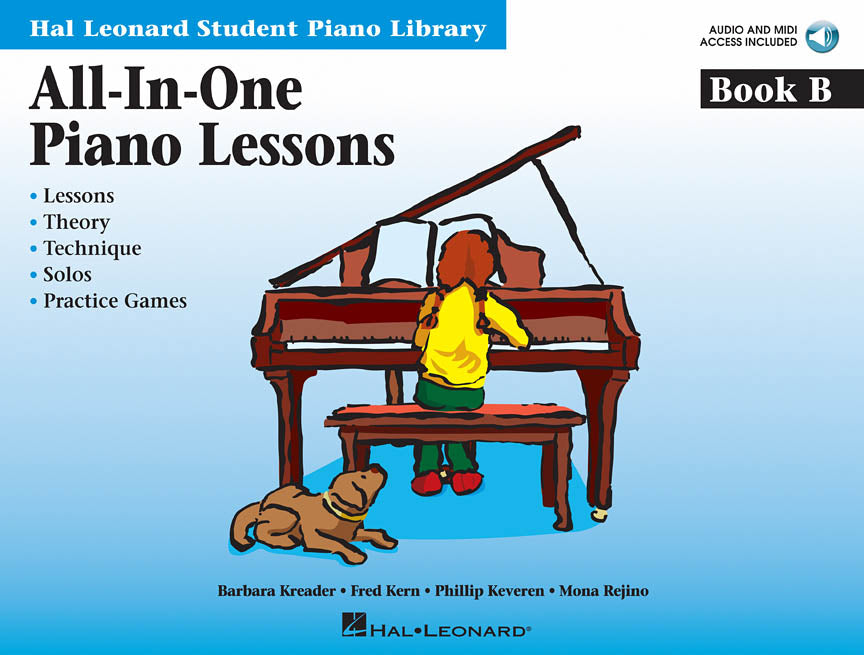 All-In-One Piano Lessons - Book B
