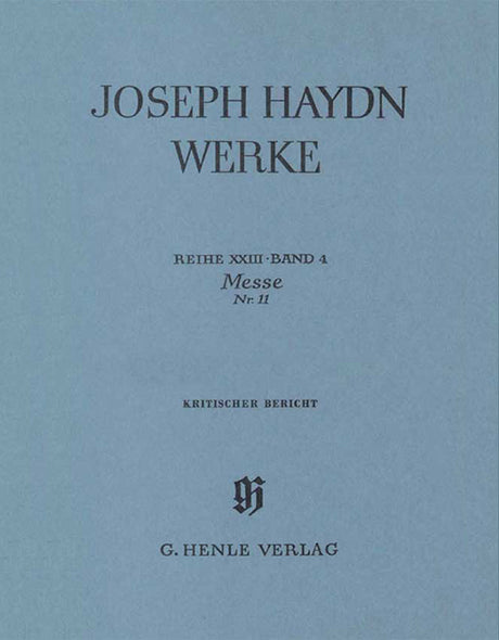 Haydn: Missa solemnis in B-flat Major, Hob. XXII:13
