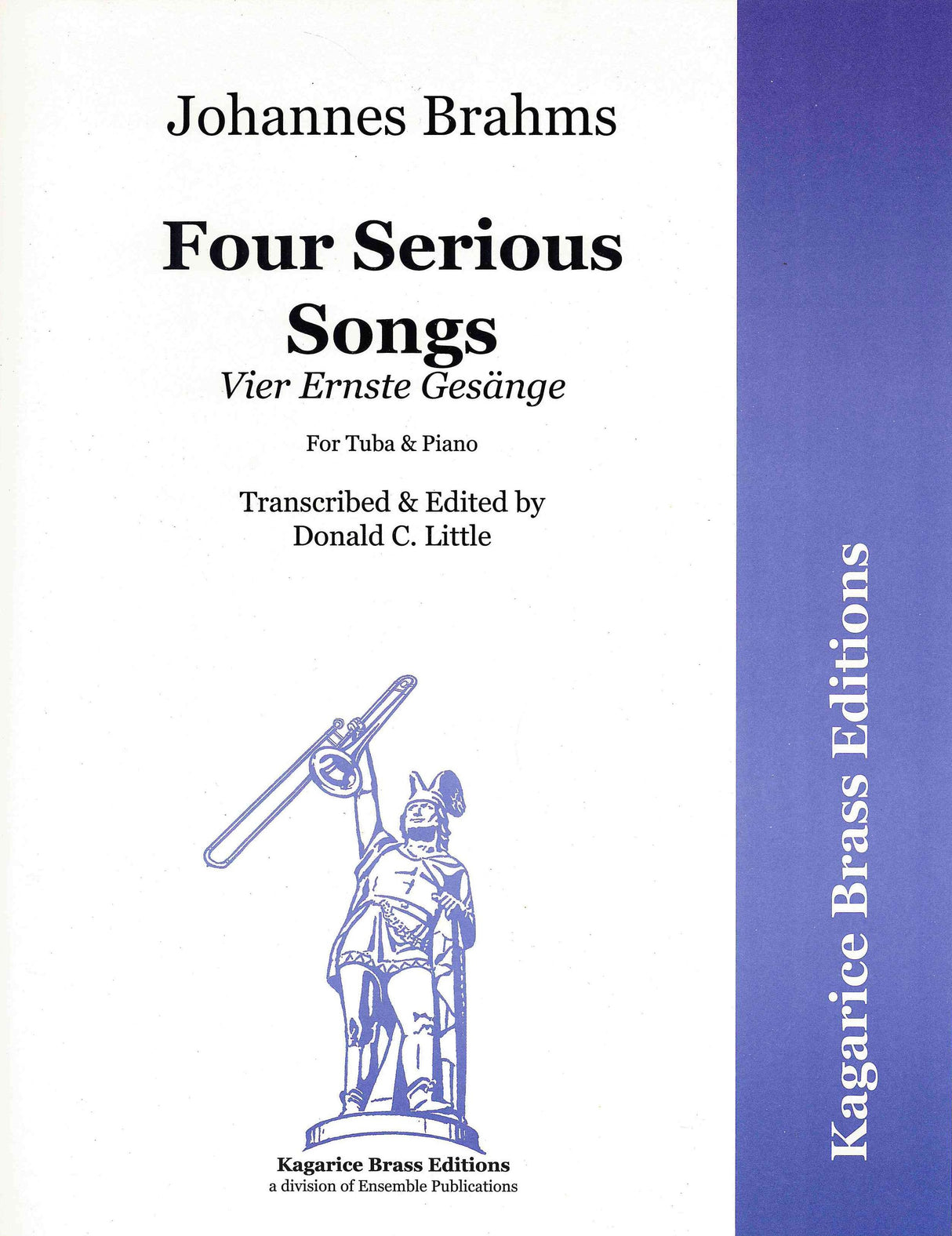 Brahms: 4 Serious Songs, Op. 121 (arr. for tuba & piano)