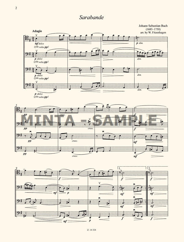 Chamber Music for Cellos - Volume 2 (4 Cellos)