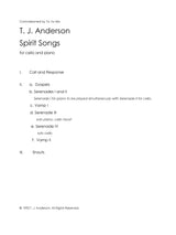 Anderson: Spirit Songs
