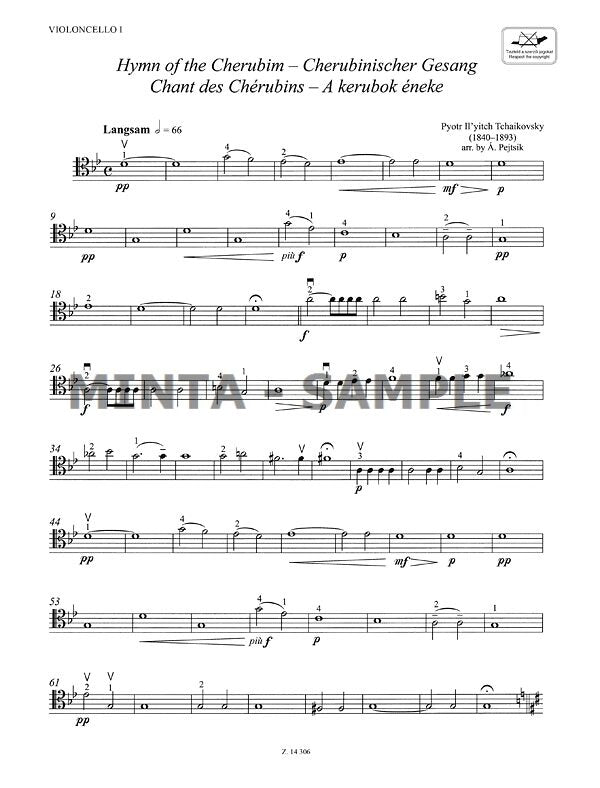 Chamber Music for Cellos - Volume 1 (4 Cellos)
