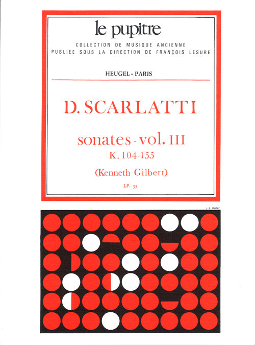 Scarlatti: Keyboard Sonatas - Volume 3 (K. 104-155)