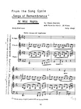 V. Weigl: 5 Songs of Remembrance