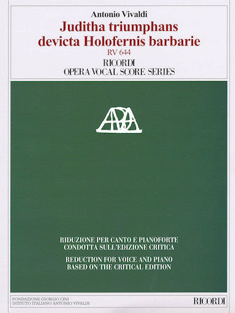 Vivaldi: Juditha triumphans, RV 644