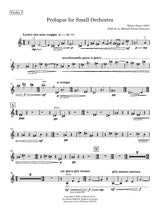 R. Stern: Prologue for Small Orchestra