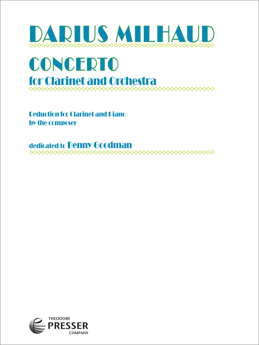 Milhaud: Clarinet Concerto