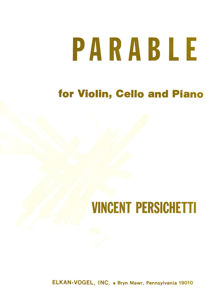 Persichetti: Parable XXIII for Violin, Cello and Piano, Op. 150