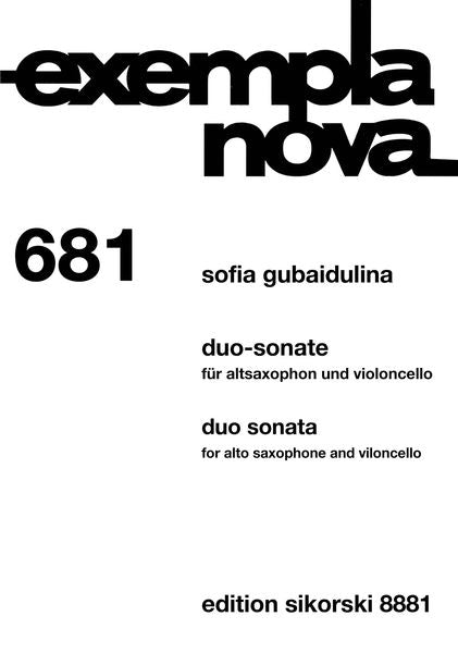 Gubaidulina: Duo Sonata