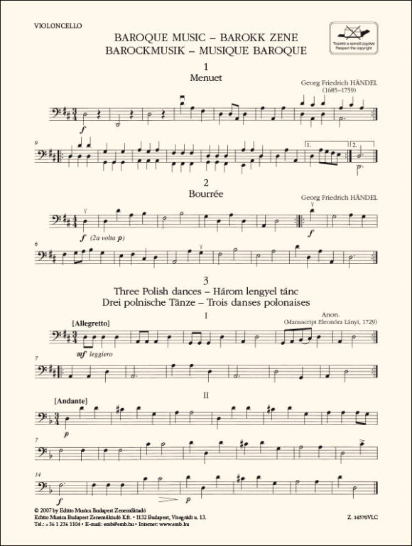 Baroque Music - Elementary Level