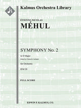 Méhul: Symphony No. 2 in D Major, IEM 20